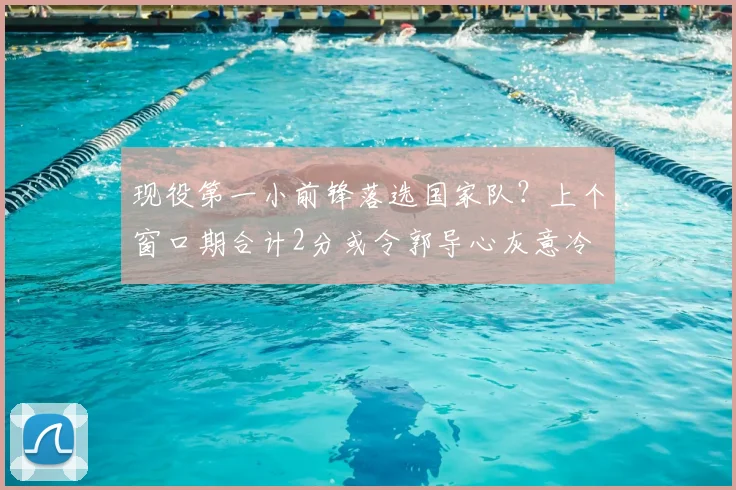 现役第一小前锋落选国家队?上个窗口期合计2分或令郭导心灰意冷