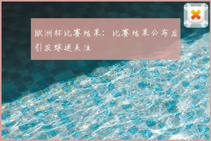 欧洲杯比赛结果：比赛结果公布后引发球迷关注