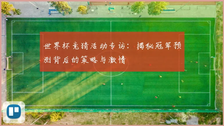 世界杯竞猜活动专访:揭秘冠军预测背后的策略与激情